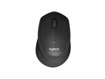Logitech Silent Plus Mouse Black - M330